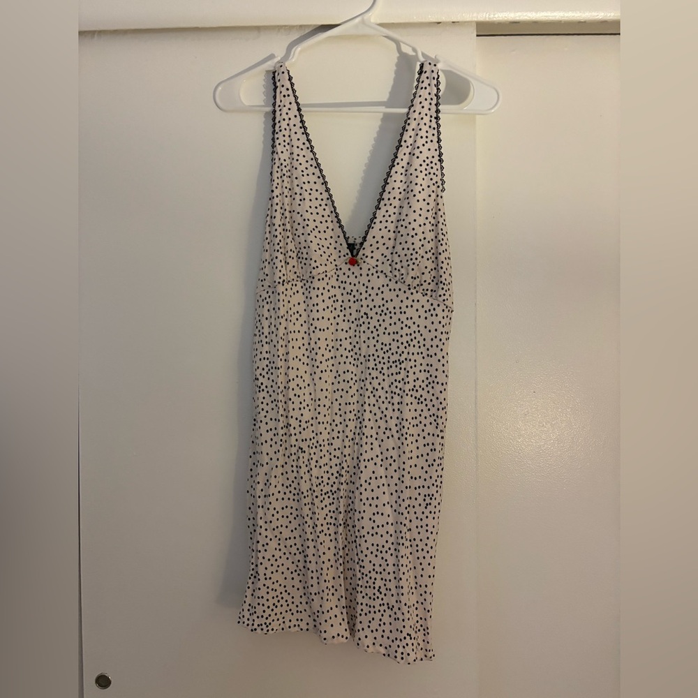 Target Black and White Polka Dot Mini Dress